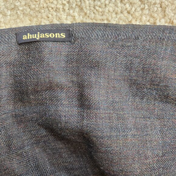 NWOT Ahujasons Wool Lightweight Stripe Scarf - Picture 10 of 10